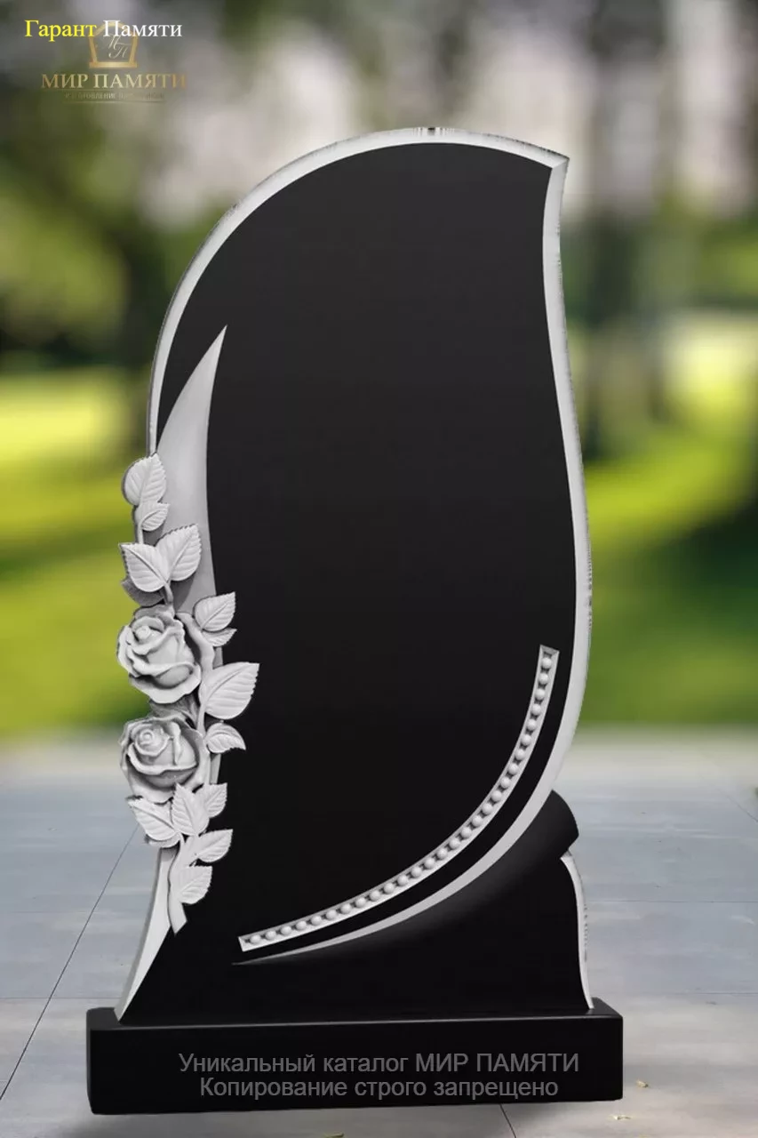 Памятник из гранита Розы  186